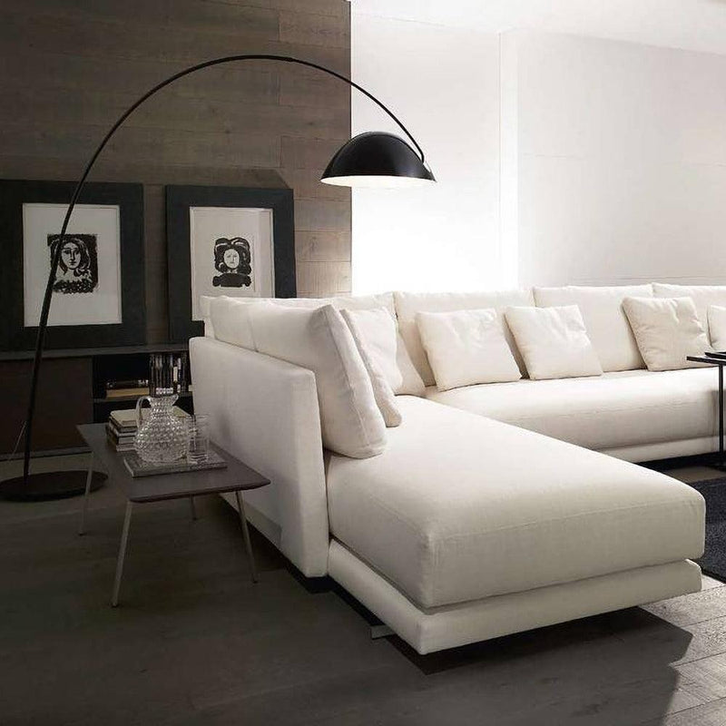 Lampadaire Arc Organique Moderne