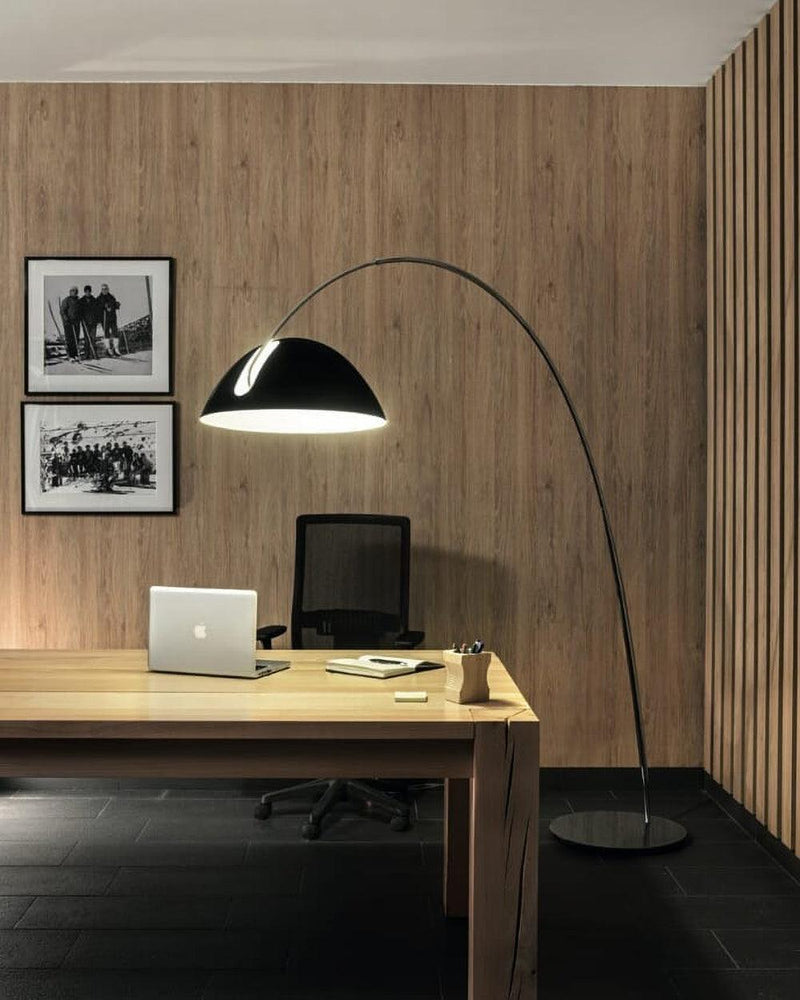 Lampadaire Arc Organique Moderne