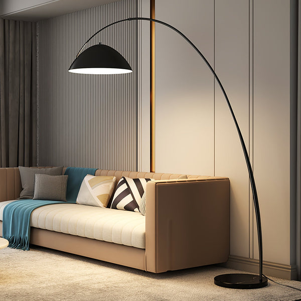 Lampadaire Arc Organique Moderne