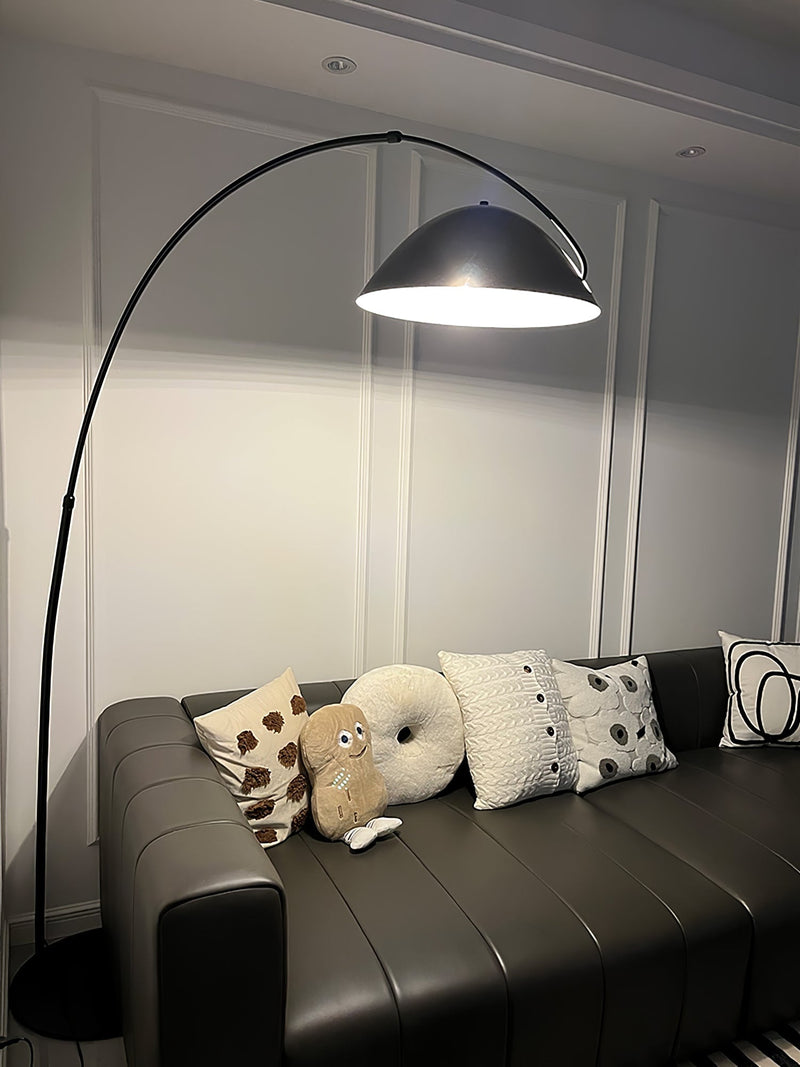 Lampadaire Arc Organique Moderne