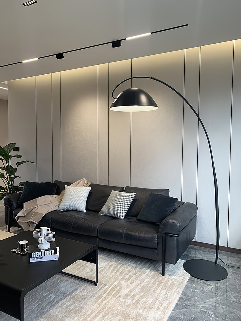 Lampadaire Arc Organique Moderne