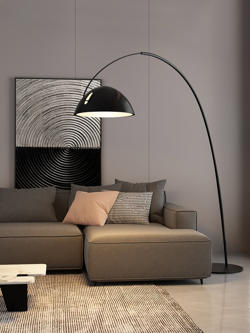Lampadaire Arc Organique Moderne