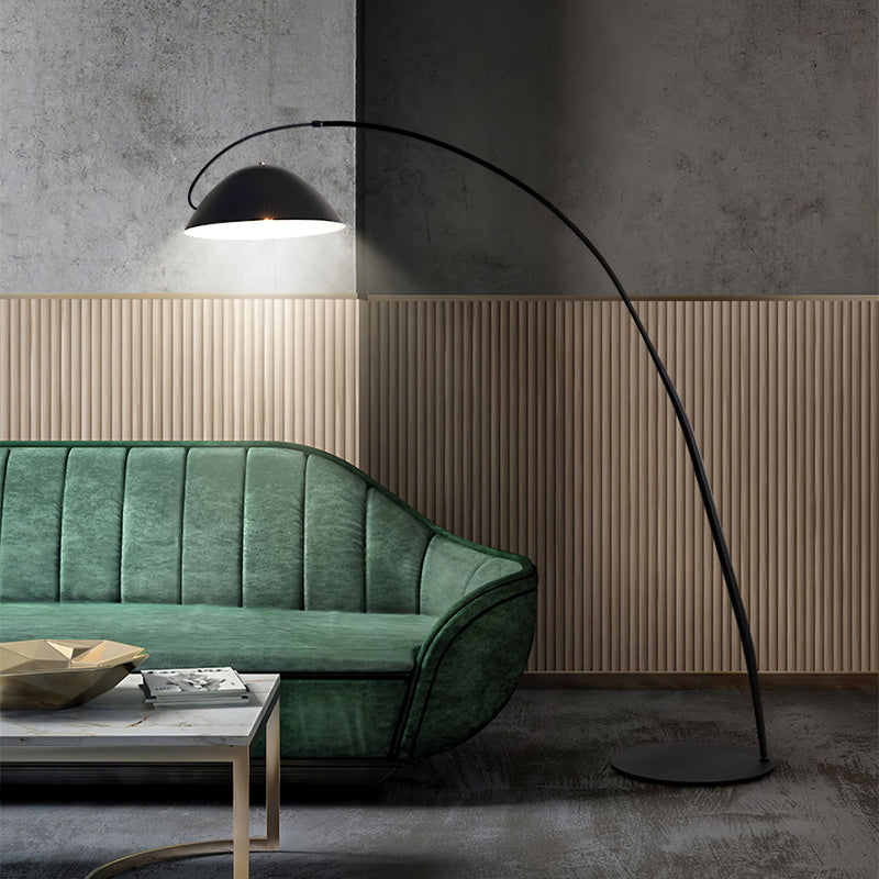 Lampadaire Arc Organique Moderne