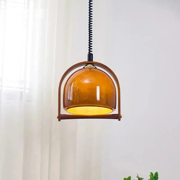 Suspension Luminaire Vintage En Verre