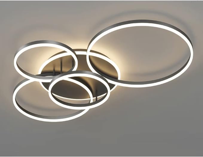 Plafonnier Anneaux LED