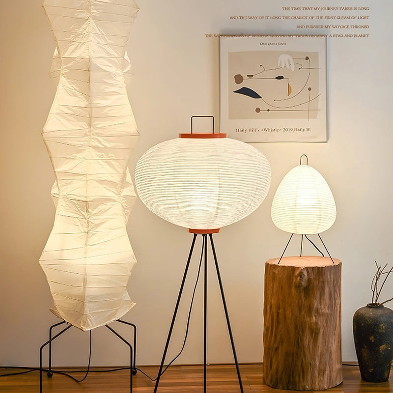 Lampadaire Riz Japonais Ambiant