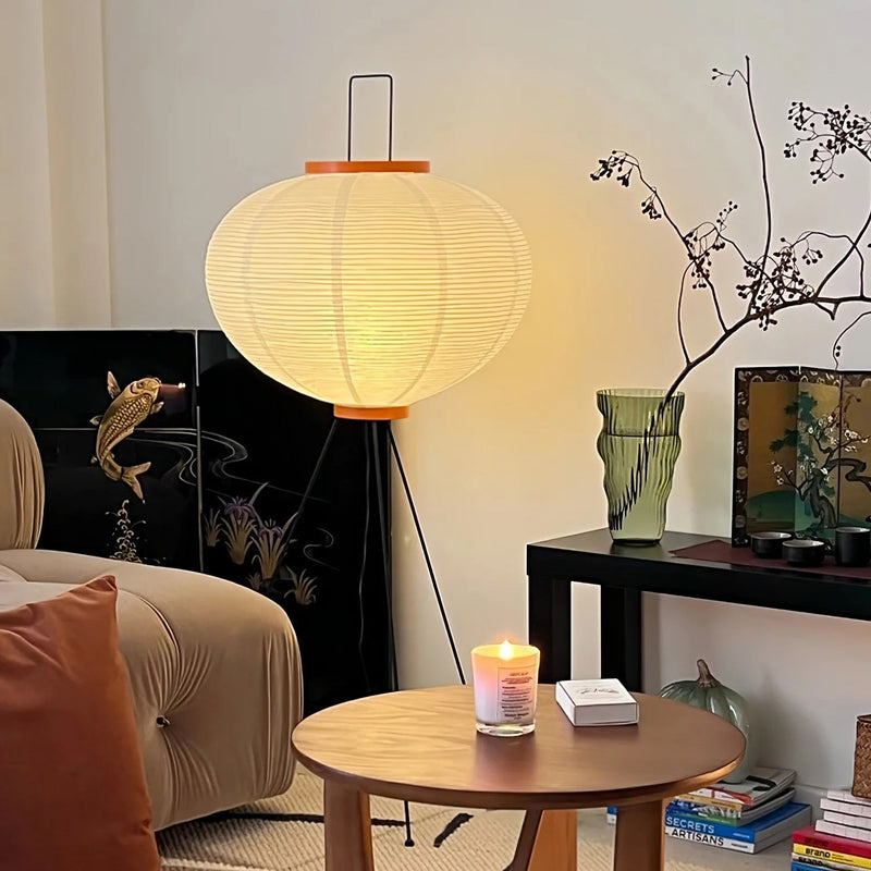 Lampadaire Riz Japonais Ambiant