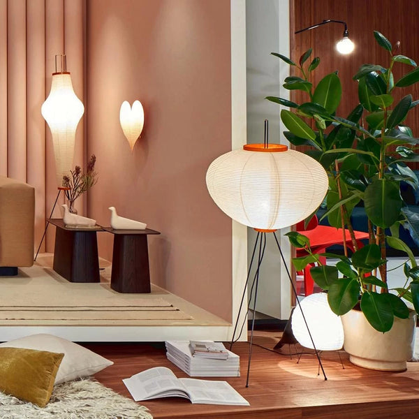 Lampadaire Riz Japonais Ambiant