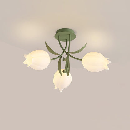 Plafonnier Tulipes