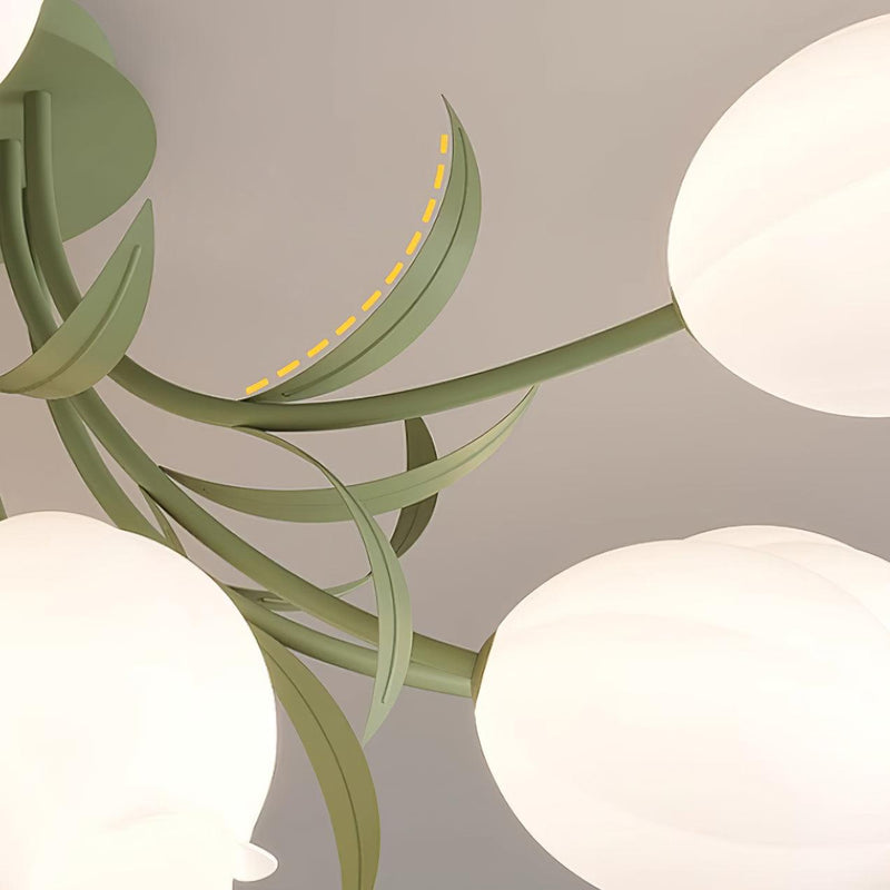 Plafonnier Tulipes