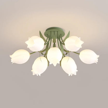 Plafonnier Tulipes