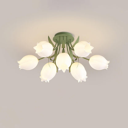 Plafonnier Tulipes