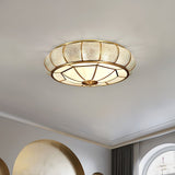 Plafonnier Led en Laiton