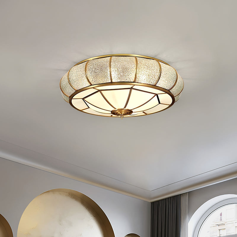 Plafonnier Led en Laiton
