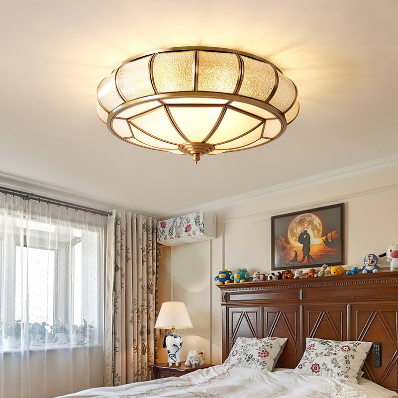 Plafonnier Led en Laiton