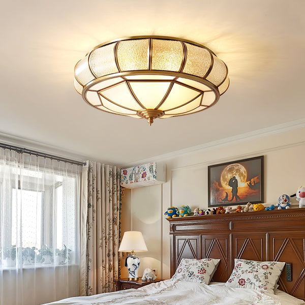 Plafonnier Led en Laiton