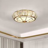 Plafonnier Led en Laiton
