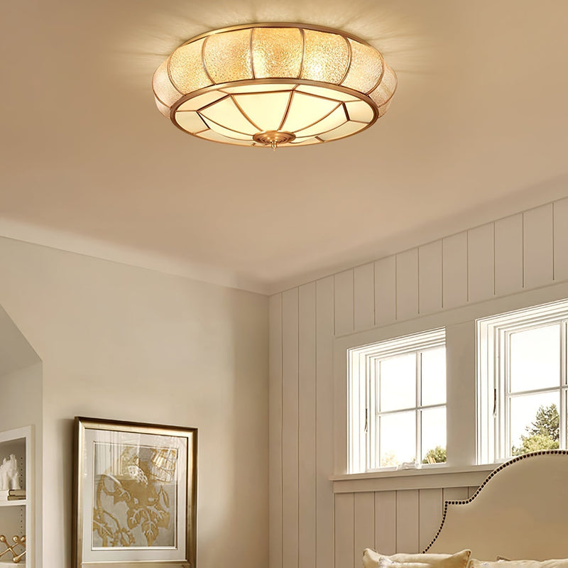 Plafonnier Led en Laiton