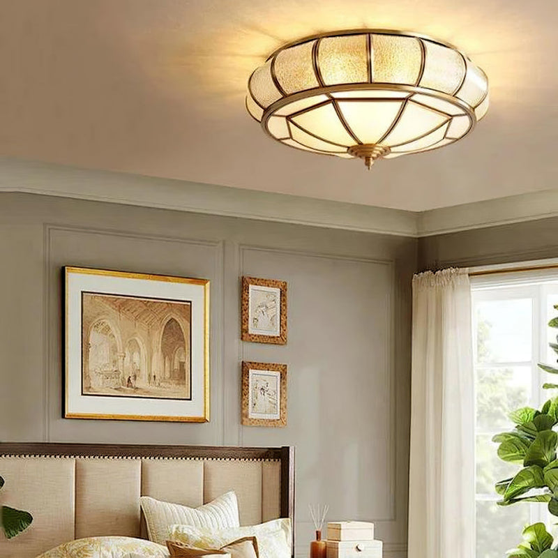 Plafonnier Led en Laiton