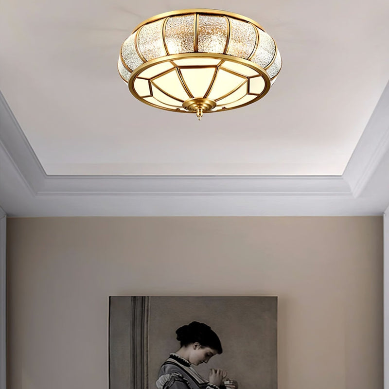 Plafonnier Led en Laiton