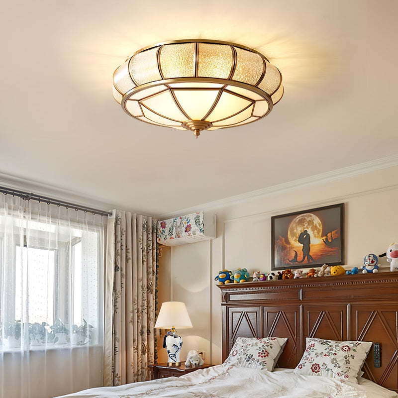 Plafonnier Led en Laiton