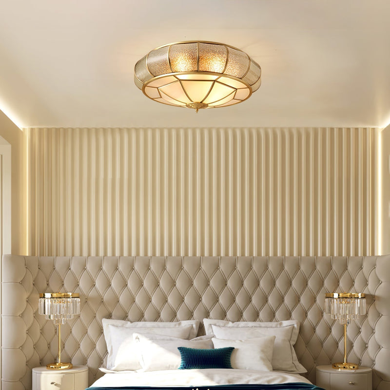 Plafonnier Led en Laiton