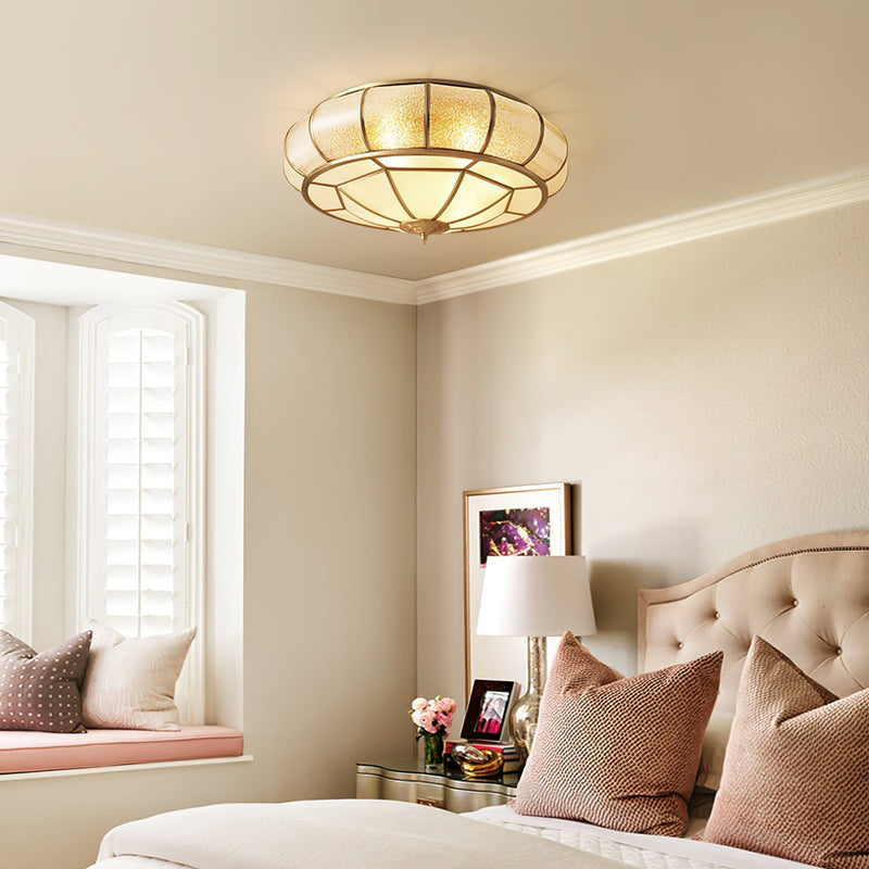 Plafonnier Led en Laiton