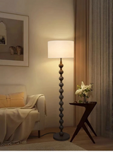 Lampadaire Minimaliste Japonais En Bois