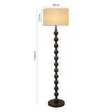 Lampadaire Minimaliste Japonais En Bois