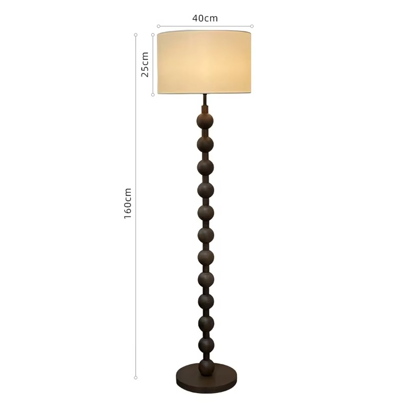 Lampadaire Minimaliste Japonais En Bois