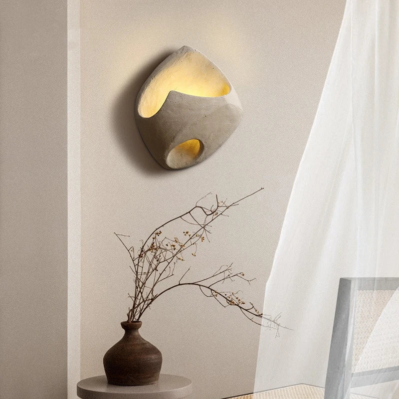 Applique Murale Cylindre Nordique Blanche