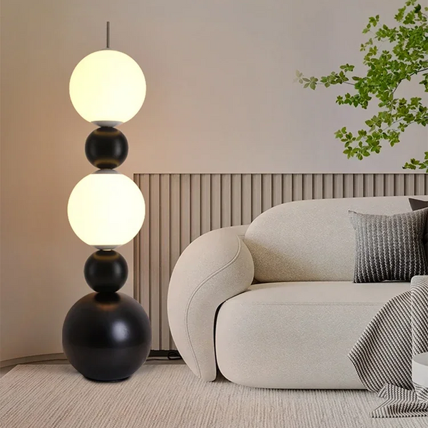 Lampadaire Designer Sculpturale Nordique