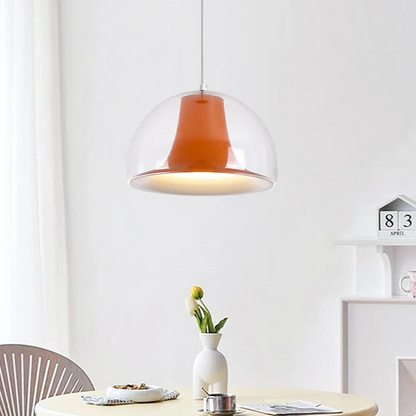 Suspension Luminaire Verre Méduse Moderne