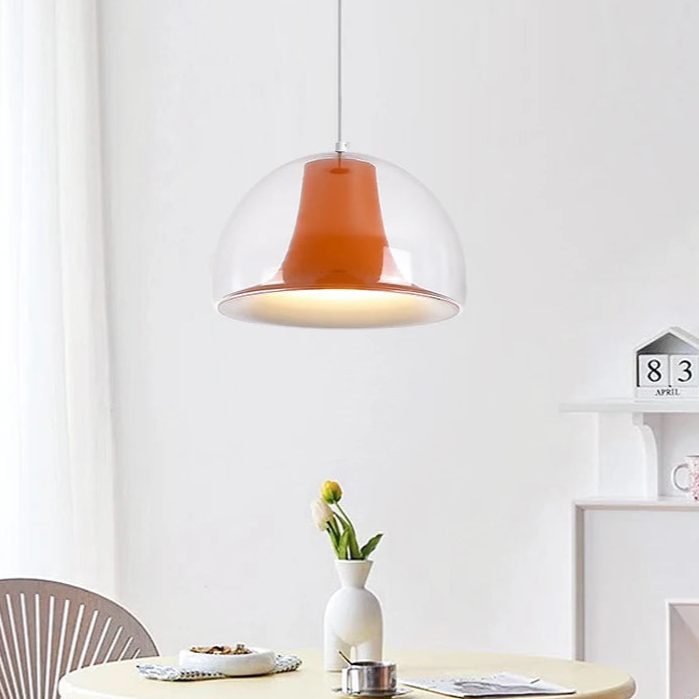 Suspension Luminaire Verre Méduse Moderne