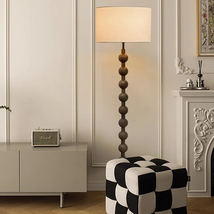 Lampadaire Minimaliste Japonais En Bois