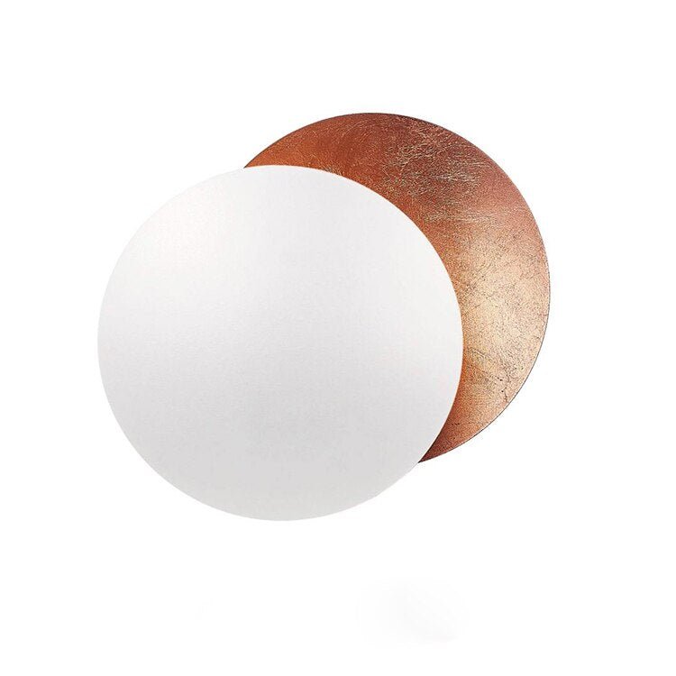 Applique Murale Éclipse Lumineuse Ambre