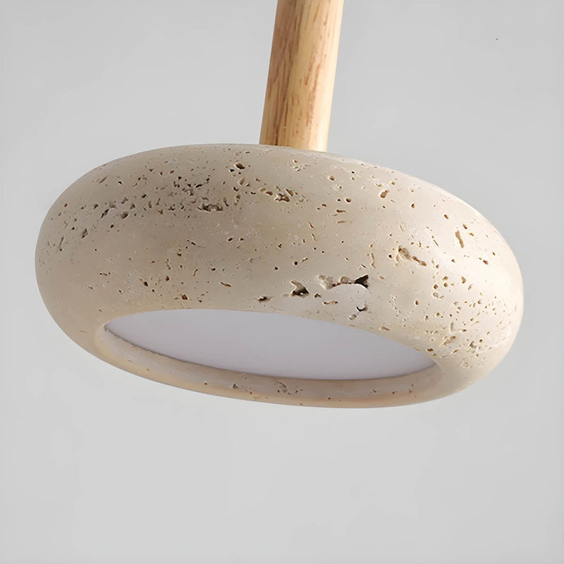 Suspension Luminaire Pierre Ovale