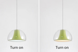 Suspension Luminaire Verre Méduse Moderne