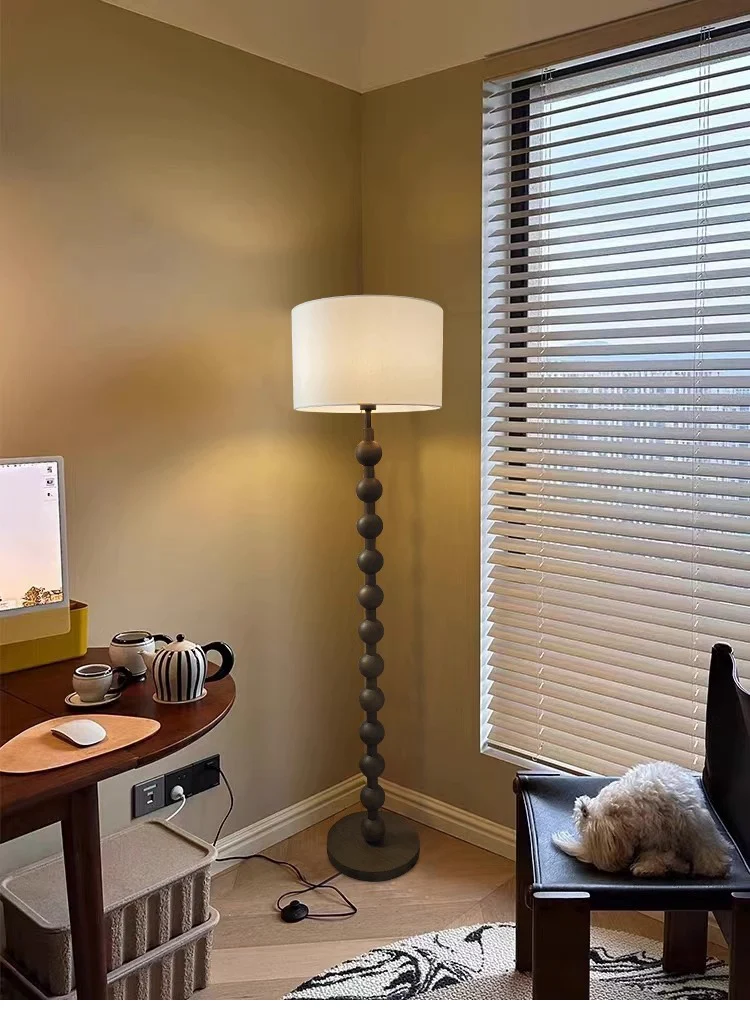 Lampadaire Minimaliste Japonais En Bois