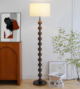 Lampadaire Minimaliste Japonais En Bois