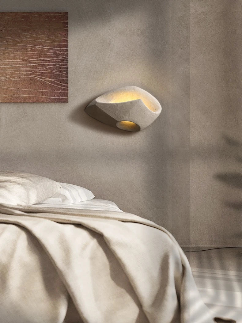 Applique Murale Cylindre Nordique Blanche