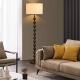 Lampadaire Minimaliste Japonais En Bois
