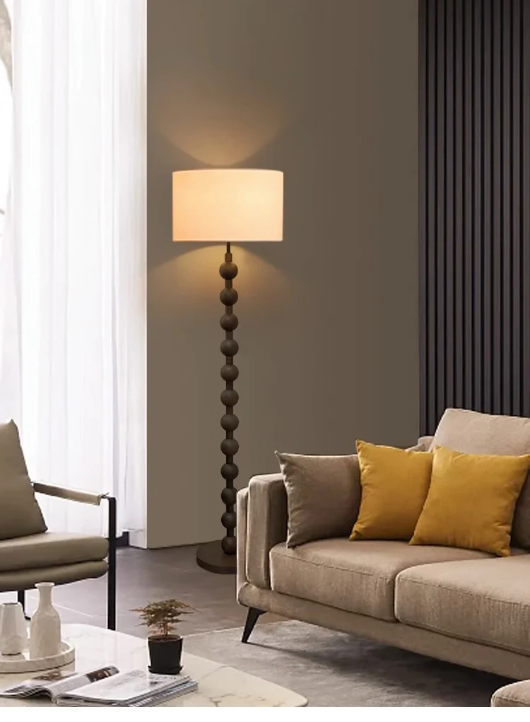 Lampadaire Minimaliste Japonais En Bois
