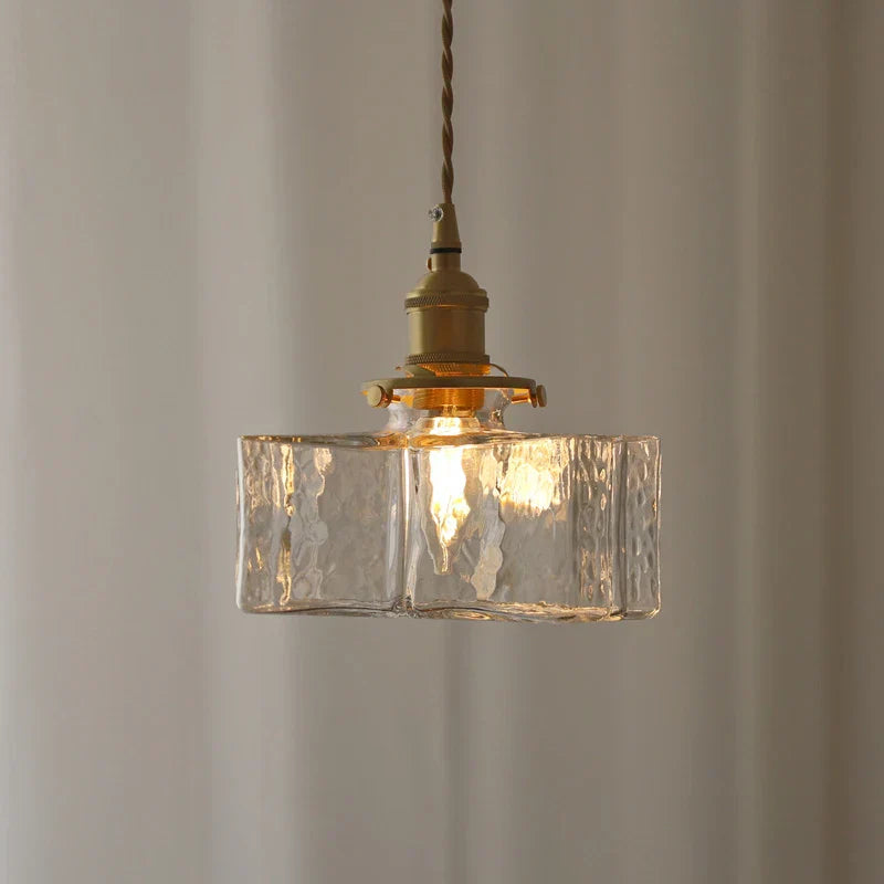 Suspension Luminaire Moderne Rétro Cubique