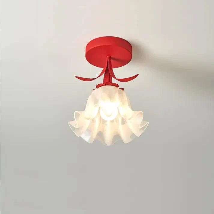 Plafonnier simple avec des mini-fleurs