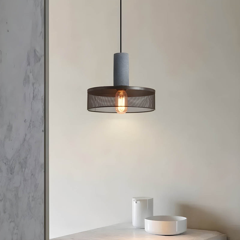 Suspension Luminaire Style Béton Moderne