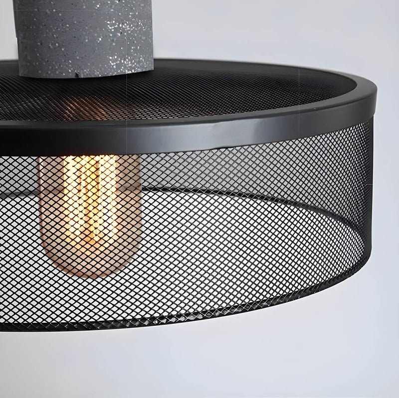 Suspension Luminaire Style Béton Moderne