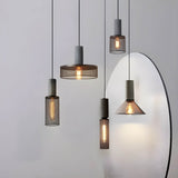 Suspension Luminaire Style Béton Moderne