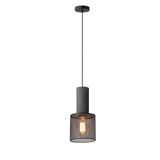 Suspension Luminaire Style Béton Moderne