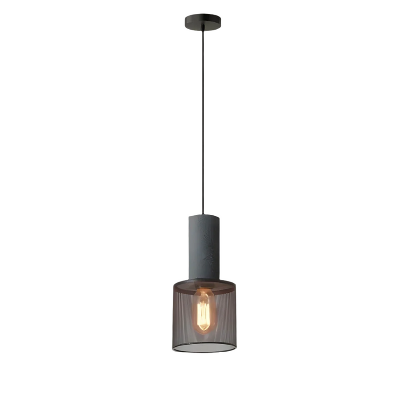 Suspension Luminaire Style Béton Moderne